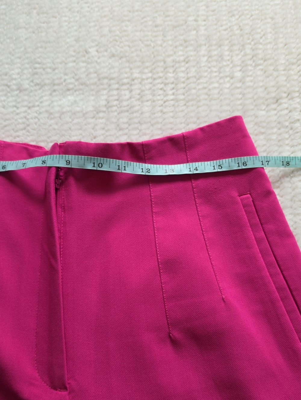 Zara Women's High-Waist Pink Ankle Pants - Picture 3 of 8
